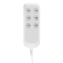 Fotel kosmetyczny elektryczny 2240K Eclipse 3 siln. szary z kołyską - 11