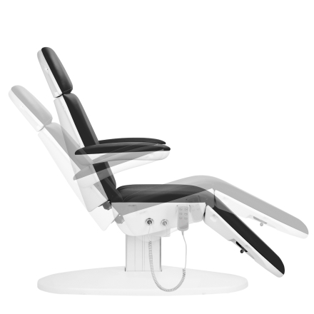 Fotel kosmetyczny elektryczny 2240K Eclipse 3 siln. czarny z kołyską - 5
