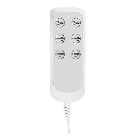 Fotel kosmetyczny elektryczny 2240K Eclipse 3 siln. czarny z kołyską - 10