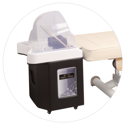 Zestaw Myjnia Head Spa 050 czarna + Łóżko do Head SPA - Zen Lift AQUA MAX! - 7