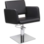 Zestaw Mebli Comfort + 2 Fotele Holly Czarne B Podstawa Kwadrat - 4