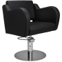 Zestaw Mebli Comfort + 2 Fotele Holly Czarne B Podstawa Dysk - 4