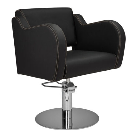 Zestaw Mebli Ayala Comfort + 2 Fotele Holly Czarne G Podstawa Dysk Misa Biała - 3