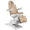 Fotel kosmetyczny elektr. Azzurro 870S pedi 3 siln. cappuccino - 5