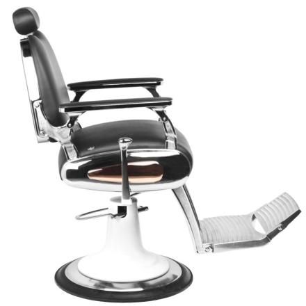 Gabbiano fotel barberski Moto Style czarny - 2
