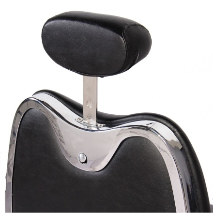 Gabbiano fotel barberski Moto Style czarny - 8
