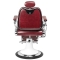 Gabbiano fotel barberski Moto Style bordowy - 4
