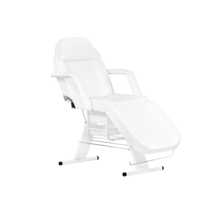 Fotel kosmetyczny A202 z kuwetami biały - 8