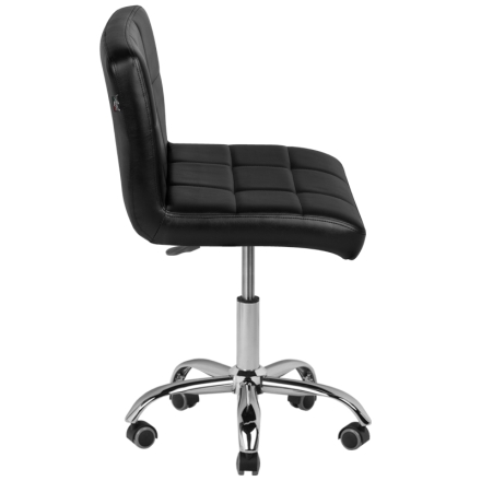 Krzesło kosmetyczne A-5299 czarne - 4