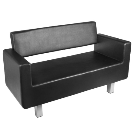 GABBIANO SOFA DO POCZEKALNI TURYN CZARNA