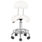 Taboret kosmetyczny 6001 biały - 2