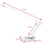 Lampa na biurko Slim 20W biała - 4