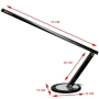 Lampa na biurko Slim led czarna - 4