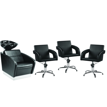 Zestaw Myjnia Quadro + 3 Fotele Tina Ayala 48h