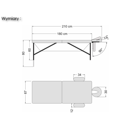 Składany Stół Do Masażu Premium - 10