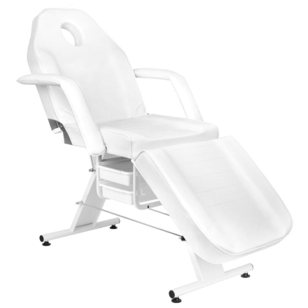 Fotel kosmetyczny Basic 202 biały - 2