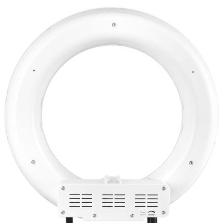 Lampa pierścieniowa Ring light 12' 35W led biała + statyw - 5