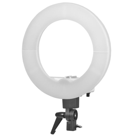 Lampa pierścieniowa Ring light 12' 35W led biała + statyw - 2