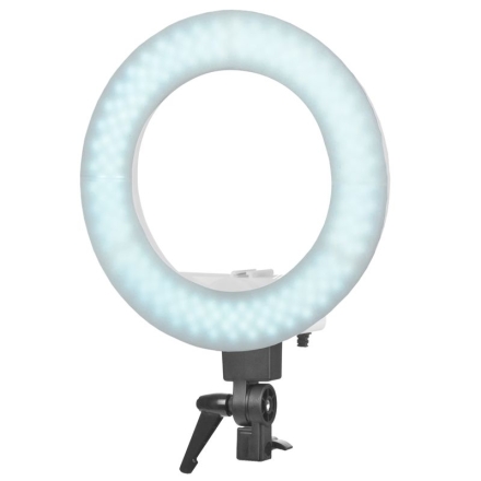 Lampa pierścieniowa Ring light 12' 35W led biała + statyw - 6