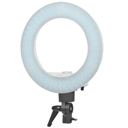 Lampa pierścieniowa Ring light 12' 35W led biała + statyw - 7