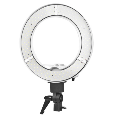 Lampa pierścieniowa Ring light 12' 35W led biała + statyw - 8