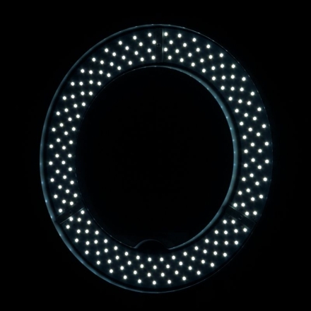Lampa pierścieniowa Ring light 12' 35W led biała + statyw - 11