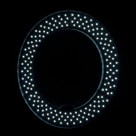 Lampa pierścieniowa Ring light 12' 35W led biała + statyw - 11