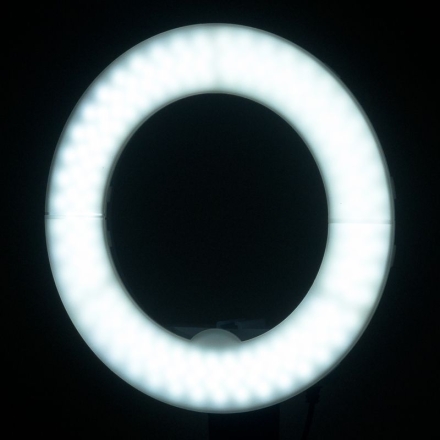 Lampa pierścieniowa Ring light 12' 35W led biała + statyw - 12