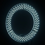 Lampa pierścieniowa Ring light 12' 35W led biała + statyw - 11