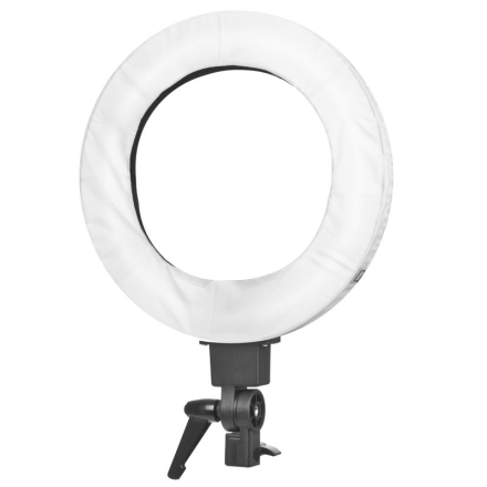 Lampa pierścieniowa Ring light 12' 35W fluorescent biała + statyw - 3