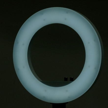 Lampa pierścieniowa Ring light 18' 48W led biała + statyw - 11