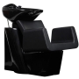 Zestaw Bell - Myjnia + 2 Fotele Czarne Gładkie + Fotel Bis - 3