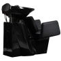 Zestaw Bell - Myjnia + 2 Fotele Czarne Gładkie + Fotel Bis - 4
