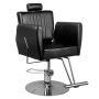 Hair System fotel fryzjerski barberski 0-179 czarny - 2