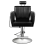 Hair System fotel fryzjerski barberski 0-179 czarny - 3