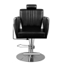 Hair System fotel fryzjerski barberski 0-179 czarny - 6