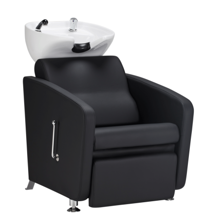 Zestaw Mebli Fryzjerskich - Myjnia Komfort Max + 2 Fotele Premium Kwadrat - 2