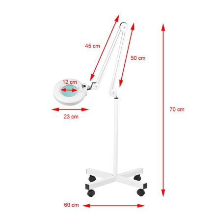 LAMPA LUPA LED S4 + STATYW LED REG. NATĘŻENIE ŚWIATŁA - 3