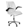 Krzesło kosmetyczne 239B białe - 2