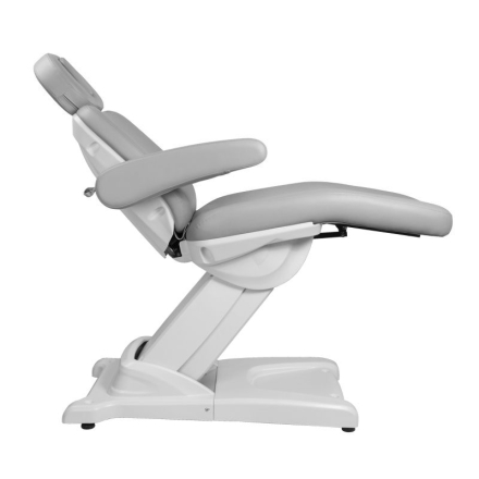 FOTEL KOSMETYCZNY ELEKTR. AZZURRO 875B 3 SILN. SZARY - 5