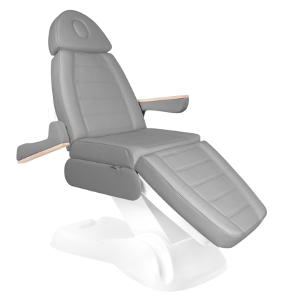 Elektryczny fotel kosmetyczny Lux 273b 3 silniki szary - 2