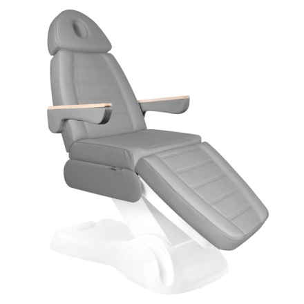 Elektryczny fotel kosmetyczny Lux 273b 3 silniki szary - 3