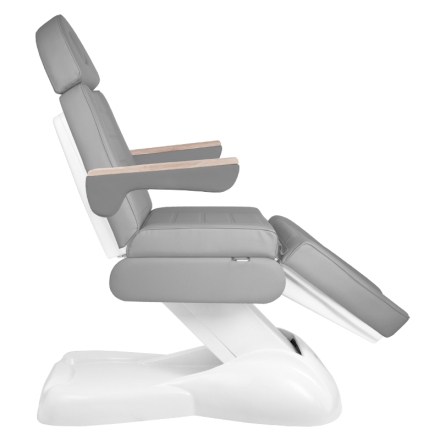 Elektryczny fotel kosmetyczny Lux 273b 3 silniki szary - 6