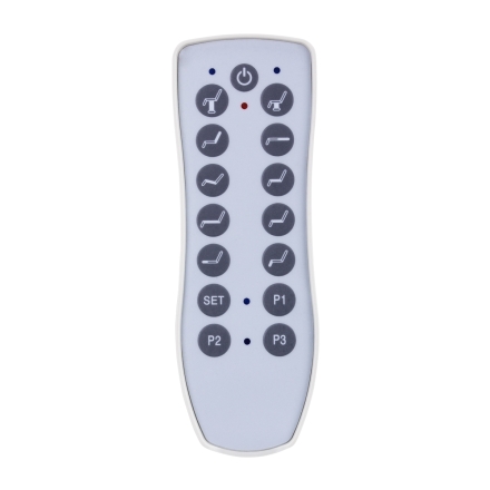 Fotel kosmetyczny elektr. Azzurro 878 5 siln. biały - 8