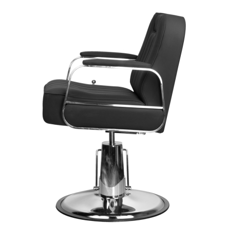 Gabbiano fotel barberski Rufo czarny - 6