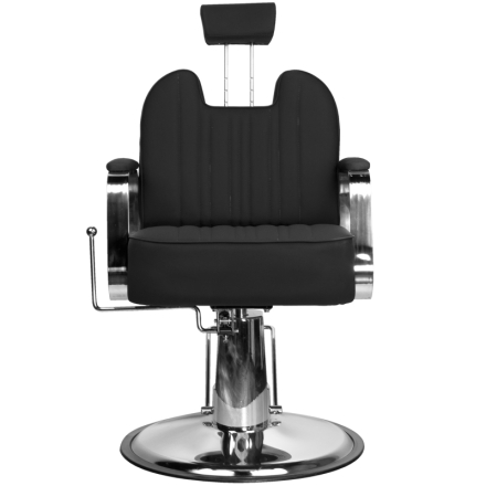 Gabbiano fotel barberski Rufo czarny - 8