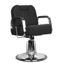 Gabbiano fotel barberski Rufo czarny - 2