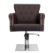 Hair System fotel fryzjerski BER 8541 brązowy - 3