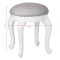 Taboret Azzurro styl 60-01 szary - 2