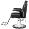 Gabbiano fotel barberski Amadeo czarny - 3